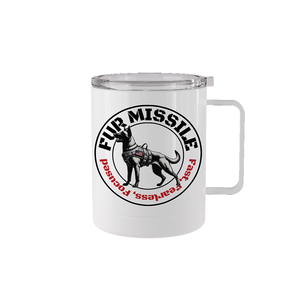 Fur Missile V2 Tumbler Mug Coffee Bundle