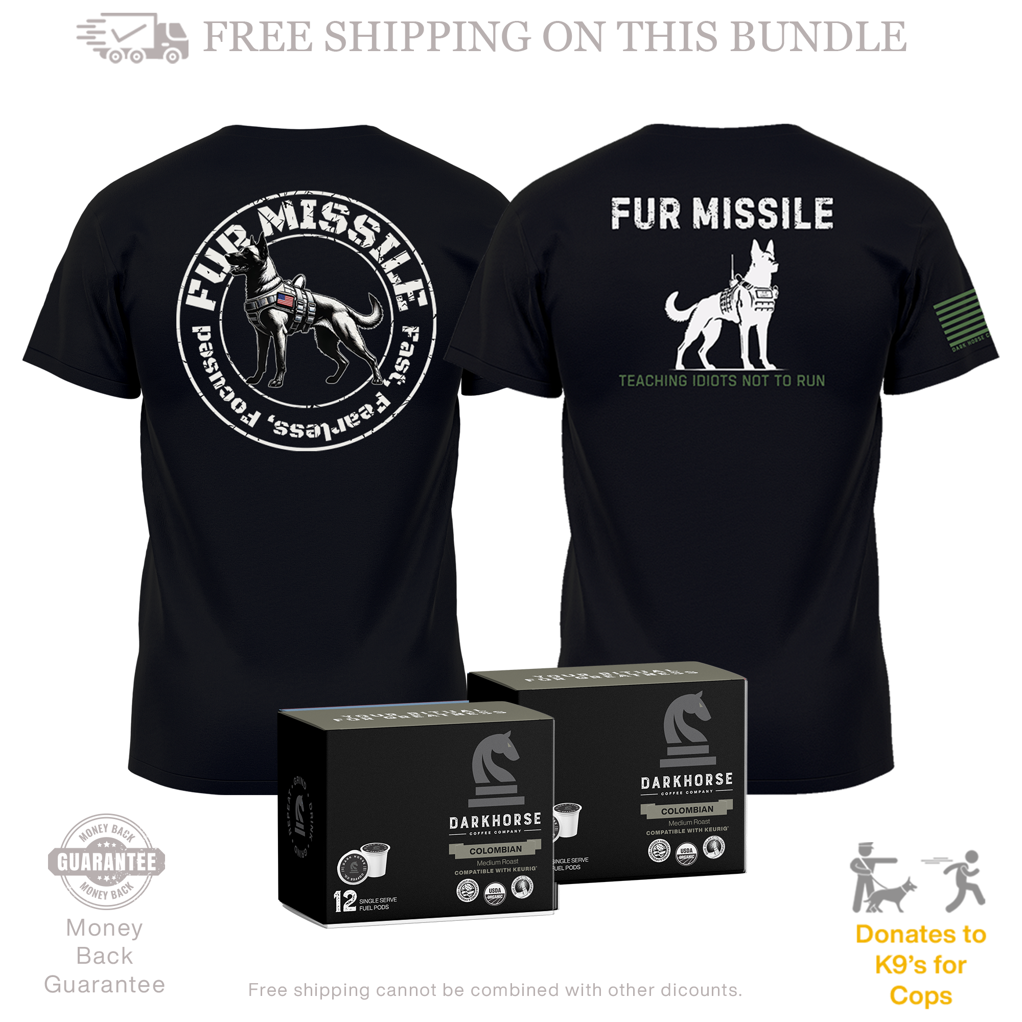 Fur Missile Shirt & Pods Bundle