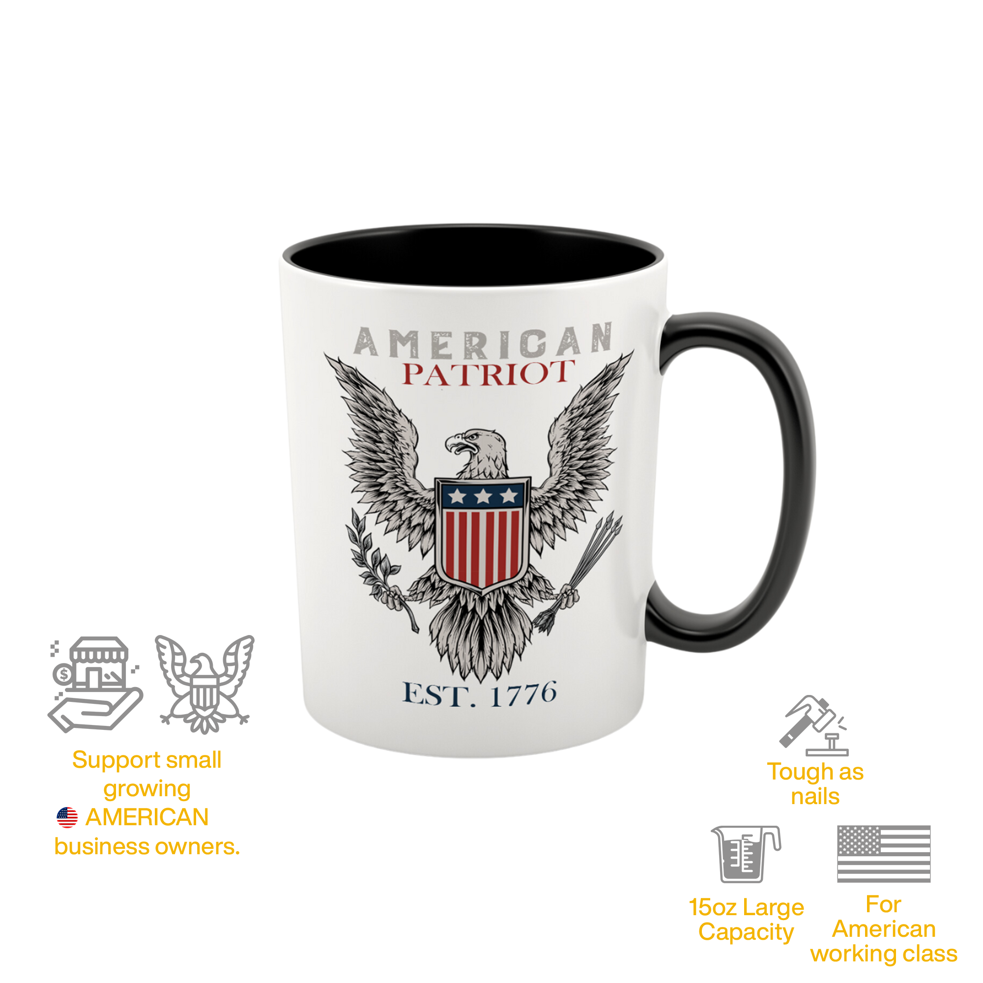 American Eagle Ceramic Mug