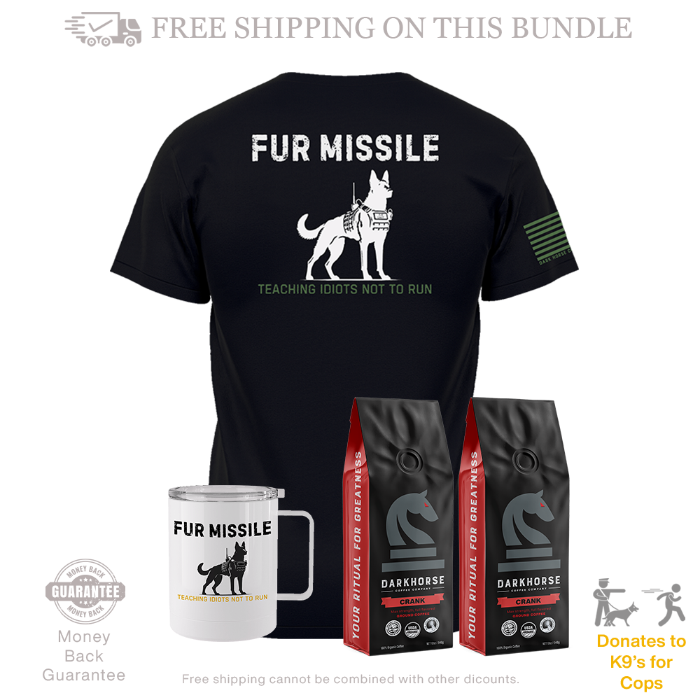 Fur Missile Tumbler Mug Coffee Bundle