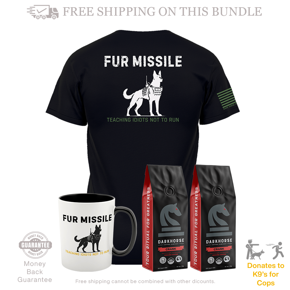 Fur Missile Ceramic Mug Coffee Bundle