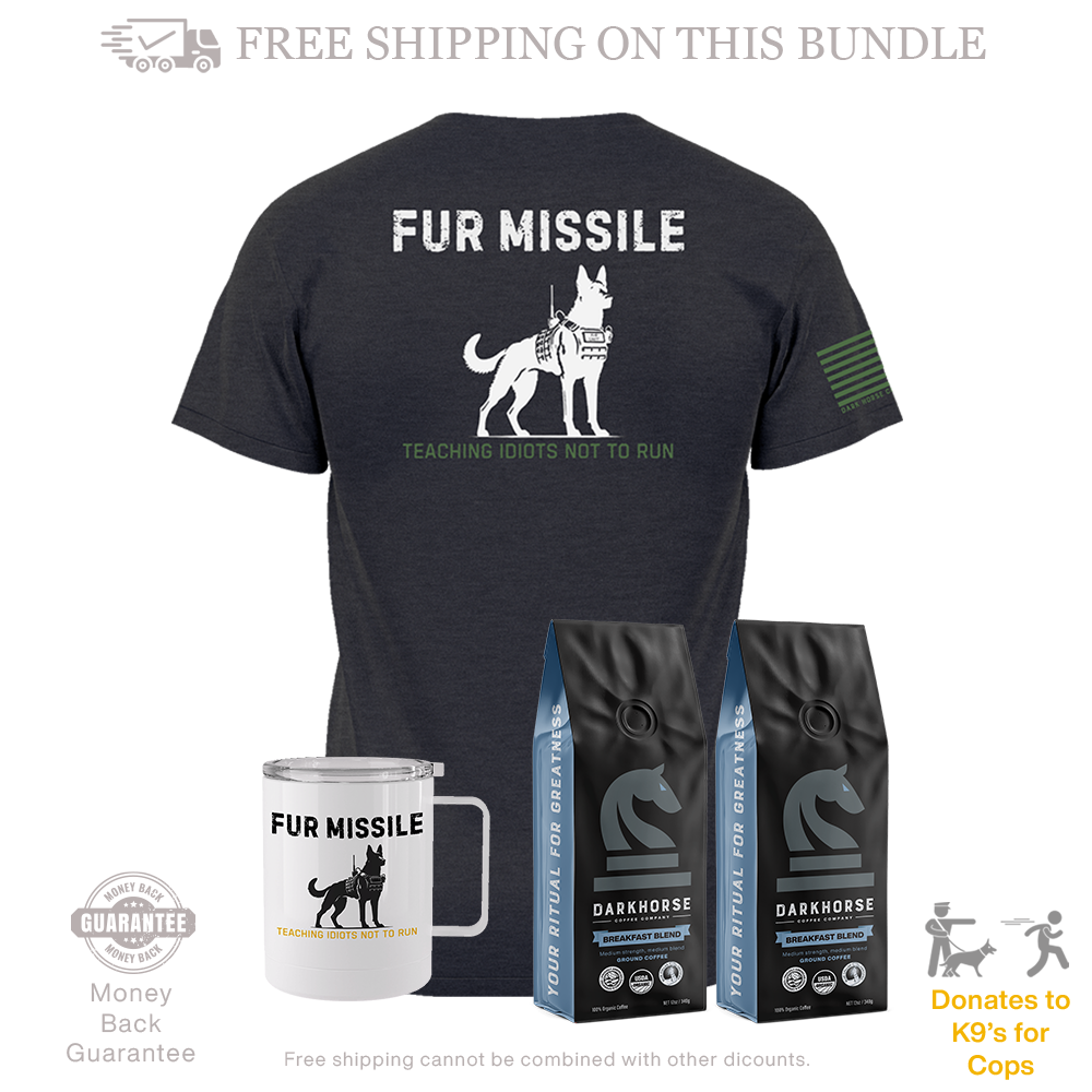 Fur Missile Tumbler Mug Coffee Bundle