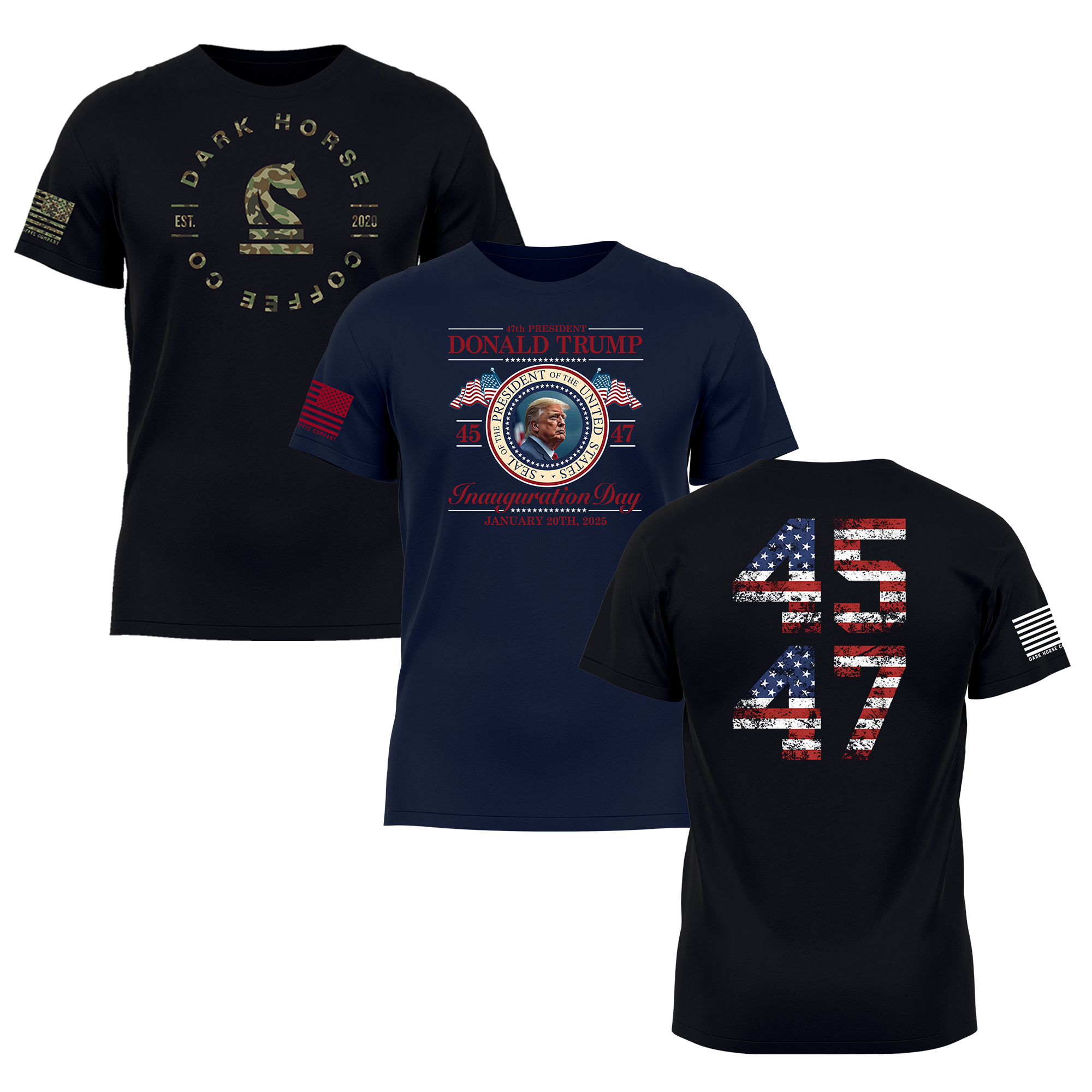 DH | Trump 3 pack Tshirts