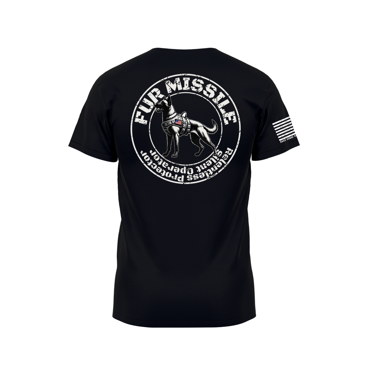 Fur Missile Tshirt V3 – DarkHorseCoffeeCompany