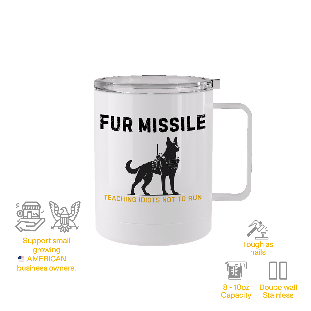 Fur Missile Tumbler Mug