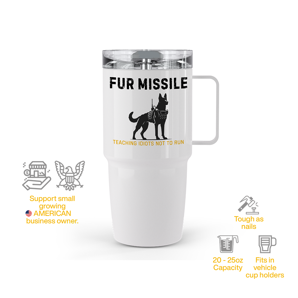 Fur Missile 20oz Tumbler