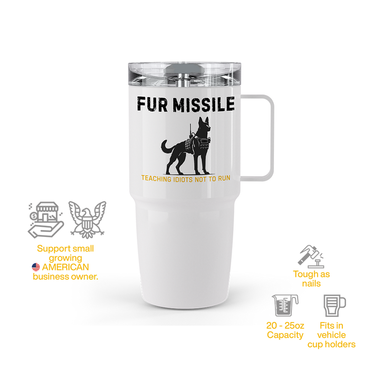 Fur Missile 20oz Tumbler