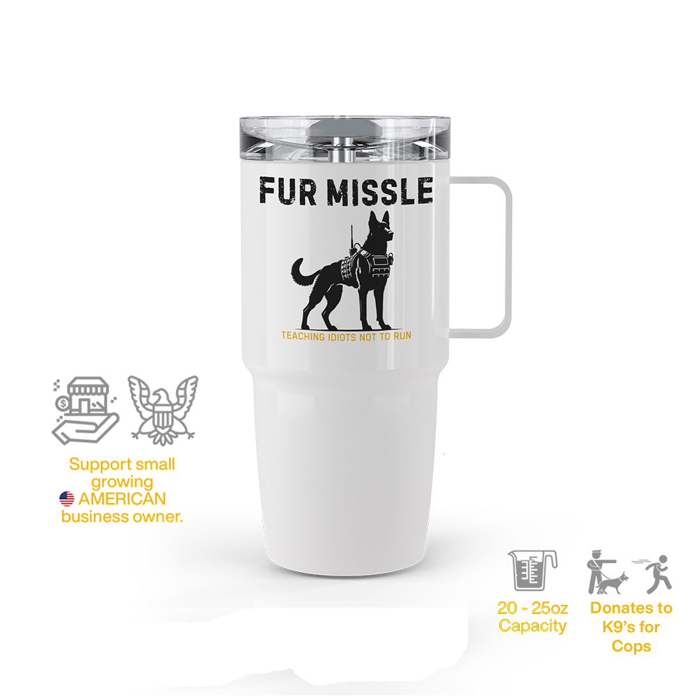 Fur Missile 20oz Tumbler