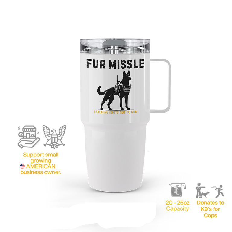 Fur Missile 20oz Tumbler