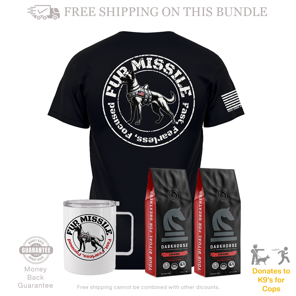 Fur Missile V2 Tumbler Mug Coffee Bundle