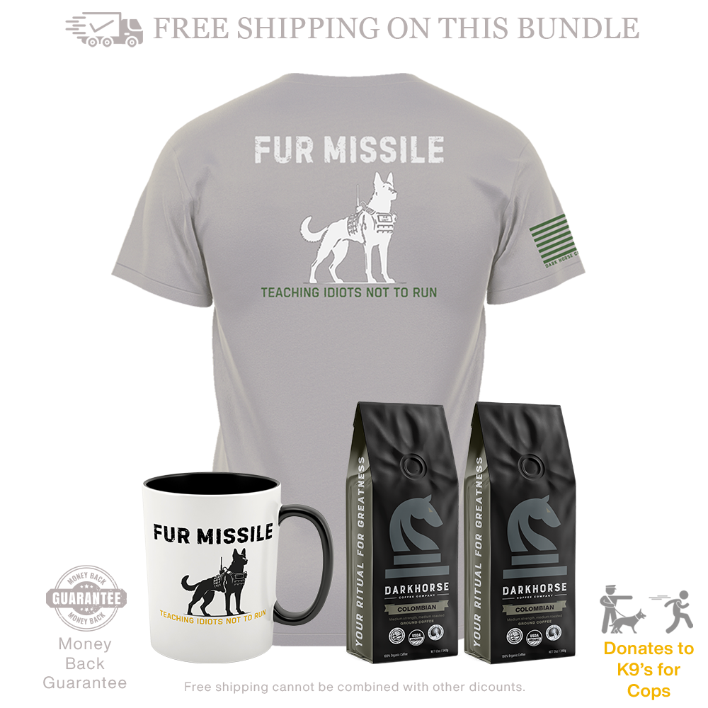 Fur Missile Ceramic Mug Coffee Bundle