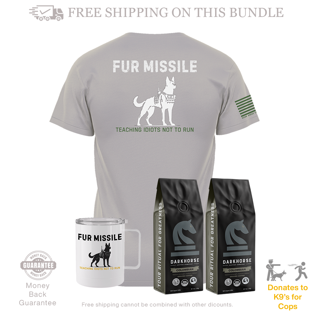 Fur Missile Tumbler Mug Coffee Bundle