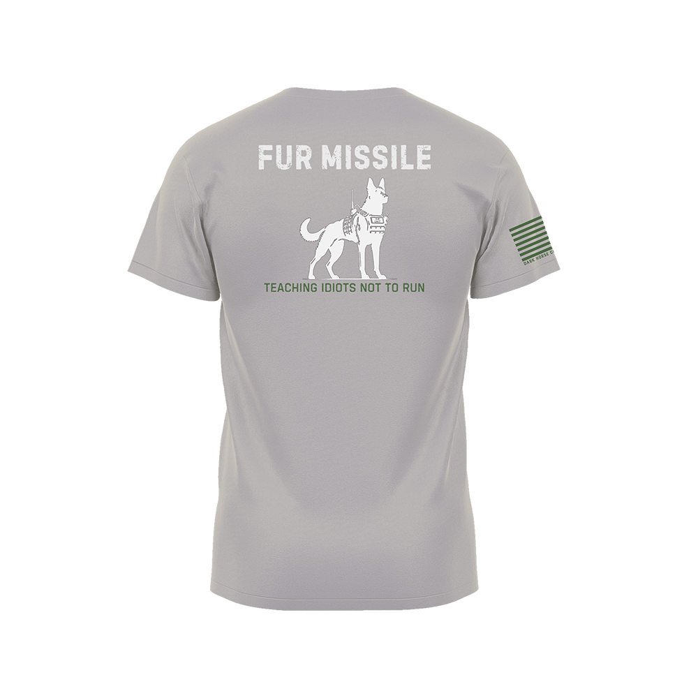 Fur Missile Tshirt – DarkHorseCoffeeCompany